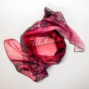 HILLZ Studio 100% SILK Scarf Trompe L'œil