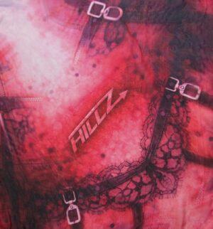 HILLZ Studio 100% SILK Scarf Trompe L'œil print