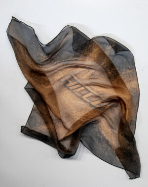 HILLZ Studio 100% SILK Scarf  Sand Vein